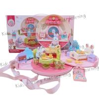 ราคา Kids learning Donut Lovely Backpack กระเป๋าโดนัทบ้านกระต่าย กระเป๋ากระต่าย บ้านกระต่าย ของเล่นบ้านตุ๊กตา (21736918760)