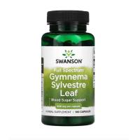 ราคา สมุนไพร ใบเชียงดา Swanson Gymnema Sylvestre Leaf Full Spectrum 400 mg x 100 แคปซูล (20196580030)