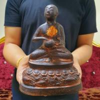 ราคา พระอุปคุต จกบาตรมหาลาภ ประทับบนดอกบัวกลางทะเล สร้างจากหินศิลาแลง มีเสนห์มนต์ขลัง หน้าตัก5นิ้ว สูง19ซม หนักมากๆ (10761736506)