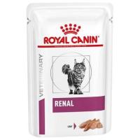 ราคา ยกกล่อง 12 ซอง Royal canin Renal Pouch cat อาหารเปียกแมวโรคไต (22663569623)