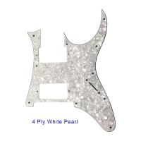 ราคา Pleroo Custom กีตาร์ไฟฟ้า สำหรับ Ibanez MIJ RG 3550MZ กีตาร์ Pickguard HH Humbucker Pickup Scratch แผ่นหลายสี (23121262272)
