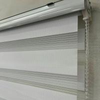 ราคา ม่านม้วนแบบพับได้ ดิมเอ้าท์ เมจิกสกรีน มู่ลี่ ดูโอสกรีน ซีบร้าไบลนด์ Zebra Blind ม่านหน้าต่าง 2 ชั้น โซ่ดึง ม่านม้วน (24447127527)
