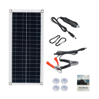 ราคา 1000W แผงพลังงานแสงอาทิตย์ 12V Solar Cell 10A 100A Controller แผ่นพลังงานแสงอาทิตย์ชุดสําหรับโทรศัพท์ RV รถ Caravan Home Camping กลางแจ้งแบตเตอรี่ (23053013257)