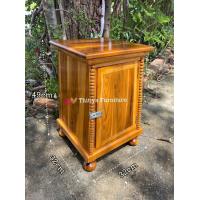 ราคา ตู้บริจาคไม้สัก ตู้ไม้สักแท้ มีช่องใส่กุญแจ กล่องใส่เงิน ตู้บริจาค ตู้บริจาคไม้ (18001708636)