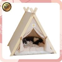 ราคา เบาะแมว บ้านแมว เต็นท์แมว เต็นท์สัตว์เลี้ยง ที่นอนแมว ที่นอนหมา ทรง3เหลี่ยม (22748645988)