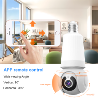 ราคา กล้องหลอดไฟ V380 ip camera cctv ไร้สาย ดูผ่านมือถือ กล้องวงจรปิด 360 องศา wifi full HD กล้องอินฟาเรด ติดตามความเคลื่อนไหวอัตโนมัติ (21579439378)