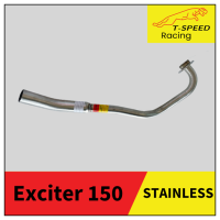 ราคา คอท่อ Yamaha Exciter 150 สแตนเลส Stainless steel แท้ เกรด 304 หนา 1 2 มิลลิเมตร Size STD ราคา 750 บาท (15381576454)