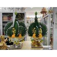 ราคา บายศรีพรหม บายศรี เบอร์ 101214 งานประดิษฐ์จากผ้า ราคาต่อคู่ (10953953811)