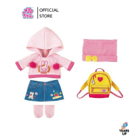 ราคา เมลจัง MELL CHAN ชุดเมลจัง เสื้อแจ๊คเก็ตลายกระต่าย เป้ ลิขสิทธิ์แท้ พร้อมส่ง Outing Hoodie Set ชุดตุ๊กตา Mellchan Mel chan ตุ๊กตาเมลจัง ของเล่นญี่ปุ่น (9435876295)