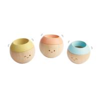 ราคา PlanToys ของเล่นไม้ Sensory Tumbling Pastel บอลล้มลุกกระตุ้นสัมผัส เสริมพัฒนาการ สำหรับเด็กอายุ 6 เดือนขึ้นไป (453253795)