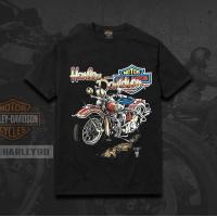 ราคา เสื้อฮาเล่ย์ Harley Davidson Reproduction S XL ป้าย USA ผ้าCotton100 (6634052347)