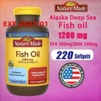 ราคา Nature Made Fish Oil 1200 mg 200 Softgels (17385256590)