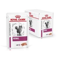 ราคา ยกกล่อง Royal Canin renal loaf pouch 85g อาหารรักษาโรคไตแมวชนิดเปียก บรรจุ 12 ซอง (20505834083)