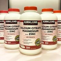 ราคา Exp 03 2027 Kirkland Calcium Citrate Magnesium and Zinc with Vitamin D3 500 เม็ด (21026776893)