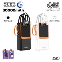ราคา พาวเวอร์แบงค์สายชาร์จในตัว จอ LED 10000 30000mAh ป้องกันกระแสไฟเกิน OUKU P58 P58A P58B (23433495084)