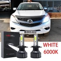 ราคา ZR สำหรับ Mazda BT50 Mk2 2012 2013 2020 ไฟฉายคาดศีรษะ ไฟหน้าไฟหน้า LED อัตโนมัติโคมไฟหน้า6000K ชุดฮาโลเจน2ชิ้น (21162147355)