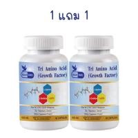 ราคา 1แถม1 3L Tri Amino Acid L Arginine L Ornithine L Lysine Plus แอล อาร์จินีน แอล ออร์นิทีน แอล ไลซีน พลัส ตราบลูเบิร์ด 1200 มก 60 แคปซูล (23181080641)
