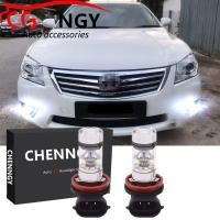 ราคา สำหรับ Toyota Camry ปี 2008 2012 6000K สีขาว 9 32V โปรเจคเตอร์ LED ด้านหน้าหมอกโคมไฟหลอดไฟชุด 1 คู่ รับประกัน 1 ปี P P ชิปอัพเกรด (23744886327)