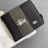 ราคา Ready Stock Onhand Stussy Minimalist Two Fold Short Wallet (24195787980)