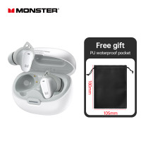 ราคา Monster N LITE หูฟังบลูทูธ5 4 206กีฬาหูฟังไร้สายพร้อมไมค์ควบคุมด้วยการสัมผัสตัดเสียงรบกวน IPX5หูฟัง MH22193กันน้ำ (22869666570)