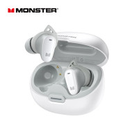 ราคา Monster N LITE หูฟังบลูทูธ5 4 206กีฬาหูฟังไร้สายพร้อมไมค์ควบคุมด้วยการสัมผัสตัดเสียงรบกวน IPX5หูฟัง MH22193กันน้ำ (22869666568)