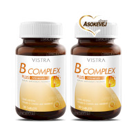 ราคา Vistra b complex plus minerals pack2 30 เม็ด วิสทร้า วิตามินบีรวม (4410837)