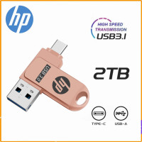 ราคา HP USB 3 0 USB แฟลชไดรฟ์2 IN 1 OTG 1TB 2TB ดิสก์ U Type C ไดร์ฟปากกาที่เก็บข้อมูล USB U Stick สำหรับโทรศัพท์ (21930876525)