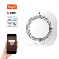 ราคา Tuya Smoke Detector เซ็นเซอร์ตรวจจับควัน Wi Fi แบบใส่ถ่าน แจ้งเตือนเข้าแอป มีลำโพงในตัว ตรวจจับควันไฟ (24558670446)