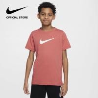ราคา Nike Boys Nsw Swoosh 2 Fs Tee Fireberry (23792092879)