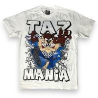 ราคา เสื้อยืดTaz Mania เสื้อวินเทจงานใหม่ ผ้าฝอกเฟด (14307039858)