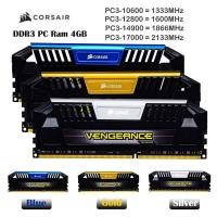 ราคา CORSAIR Vengeance Pro 8GB 4GB DDR3 1 5V 240Pin เดสก์ท็อปแรม1333MHz 1600MHz 1866MHz 2133MHz PC3 10600 PC3 12800 PC3 14900เล่นเกมคอมพิวเตอร์ PC3 19200หน่วยความจำ (23195600328)