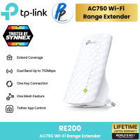 ราคา TP Link RE200 AC750 Repeater ตัวขยายสัญญาณ WiFi Wi Fi Range Extender (20632398398)