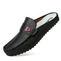 ราคา รองเท้าหนังผู้ชายเปิดส้น รองเท้าหนังผู้ชายเปิดส้นแฟชั่น รองเท้าโลฟเฟอร์ผู้ชายเปิดส้น (21616627192)