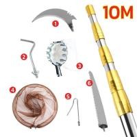 ราคา ดึงได้10 เมตร 5in1 กรรไกรตัดกิ่ง 3 5 7 10M พร้อมเลื่อย เลื่อยตัดกิ่ง สำหรับตัดกิ่งไม้สูง ไม้สอยยืดหดได้ ปรับหดได้ เลื่อยตัดกิ่งไม้สูง กรรไกรแต่งกิ่ง กรรไกรตัดกิ่งด้ามยาว กรรไกรตัดกิ่งสูง กรรไกรตัดกิ่ง