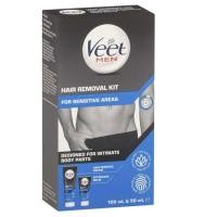 ราคา ครีมกำจัดขนผู้ชาย ของแท้100 Veet for men hair removal cream sensitive normal skin (21495476519)