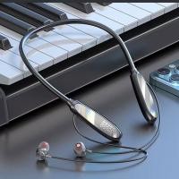 ราคา BK168 หูฟังกีฬา หูฟังแบบคล้องคอ ชุดหูฟังบลูทูธไร้สายกีฬา หูฟังบลูทูธกีฬา หูฟังบลูทูธกันน้ำ Bluetooth Earphone หูฟังออกกำลังกาย ทนเหงื่อ หูฟังบลู (18735612307)