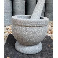 ราคา ครก ครกหิน ไม่เคลือบ ทรงลึก ขนาด 7นิ้ว พร้อมสาก ครกหินแท้ ครกหินแกรนิต ครกหินจากอ่างศิลา (7160392619)