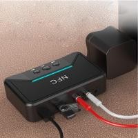 ราคา ตัวรับสัญญาณบลูทู ธ NFC USB Disk Music Reading Stereo Wireless Adapter 3 5mm AUX RCA Car Speaker Bluetooth Audio Receiver (4085612229)