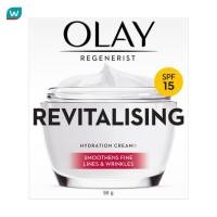 ราคา OLAY โอเลย์ รีเจนเนอรีส รีไวทัลไลซี ไฮเดรชั่น ครีม เอสพีเอฟ 15 50 กรัม (194475380)