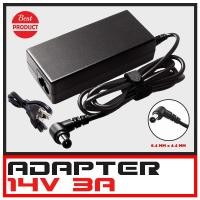 ราคา Adapter จอ LED LG และ 14V 3A Samsung LG Adapter 14V 3A 6 5 x 4 4mm หัวเข็ม Black (1143690851)