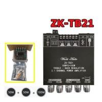 ราคา COD แอมป์จิ๋วZK MT21 ลำโพง บลูทูธ บอร์ดขยายเสียงสเตอริโอ ซับวูฟเฟอร์ บลูทูธ 5 0 50WX2 100W 2 1 แชนแนล (23574941876)