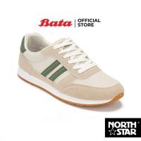 ราคา Bata บาจา North Star รองเท้าผ้าใบสนีคเกอร์แบบผูกเชือก สำหรับผู้ชาย รุ่น SOUL สีเบจ 8208145 สีดำ 8206145 (23690316591)