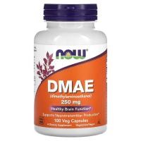 ราคา NOW Foods DMAE 250 mg 100 Veg Capsules (21565135484)