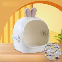 ราคา บ้านแมวพลาสติกแบบแยกส่วนปิดครึ่งหน้า ที่อยู่แห่งใหม่ที่อบอุ่นในฤดูหนาวสำหรับแมวและสุนัข แผ่นรองน้ำแข็ง บ้านหลบสำหรับแมว (24518590307)