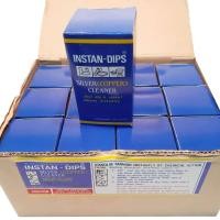 ราคา INSTAN DIPS น้ำยาล้างคราบดำ น้ำยาล้างเครื่องเงิน เครื่องประดับ เงิน ทอง นาก ทองเหลือง 100CC 1โหล 12กล่อง (12244274375)