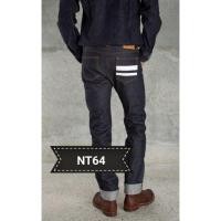 ราคา กางเกงยีนส์ชายผ้าดิบMOMOTARO (641130894)