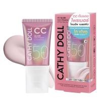 ราคา หลอด 40 ml CC กันแดด ไพรเมอร์ ผิวโกลว์ Cathy Doll Glow Sun Primer SPF50 PA (24588236942)