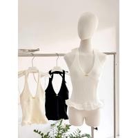 ราคา พร้อมส่ง NICOL TOP เสื้อคล้องคอผูกโบว์มัดด้านหลัง Unigam (24587129862)