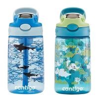 ราคา ʕ ᴥ ʔ ฟรี สายสะพายคล้องกระติกน้ำ สินค้าของแท้ นำเข้าจากUSA ขวดน้ำ Contigo Autospout Kids Water Bottle (19563899897)