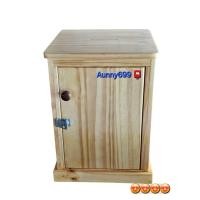 ราคา ตู้บริจาค กระปุกออมสินขนาดใหญ่ ตู้ไม้เก็บของ ขนาด 29 30 40 ซม ทำจากไม้จริง (22276513242)